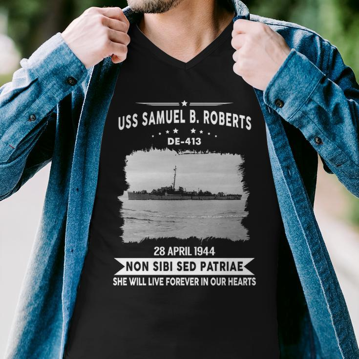 Uss Samuel B Roberts De Men V-Neck Tshirt