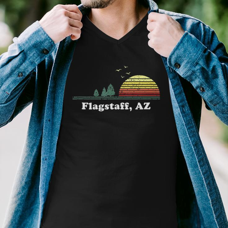Vintage Flagstaff Arkansas Home Souvenir Print Men V-Neck Tshirt