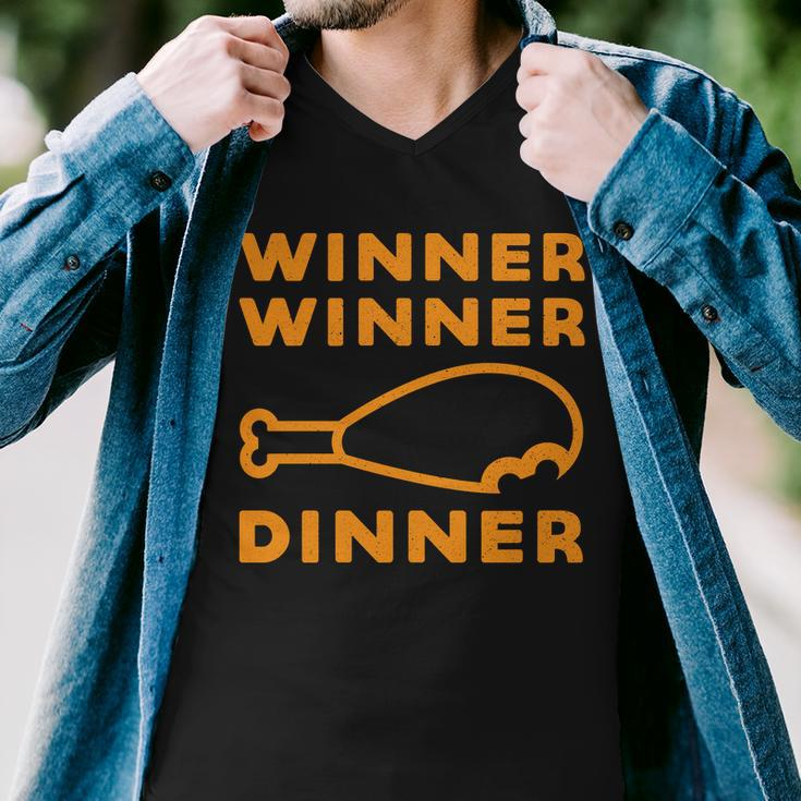 Winner Winner Chicken Dinner Funny Gaming Men V-Neck Tshirt