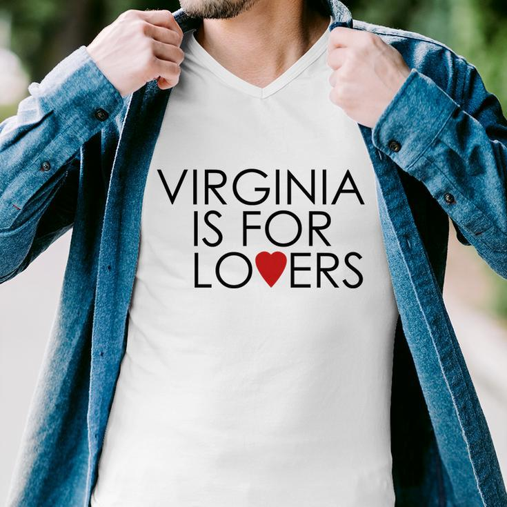 Virginia Is For Lovers Men V-Neck Tshirt