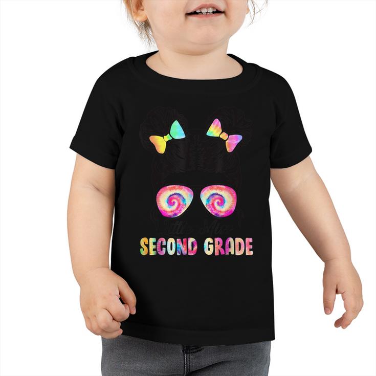 Little Miss Second Grade Girl Back To School  2Nd Grade  Toddler Tshirt