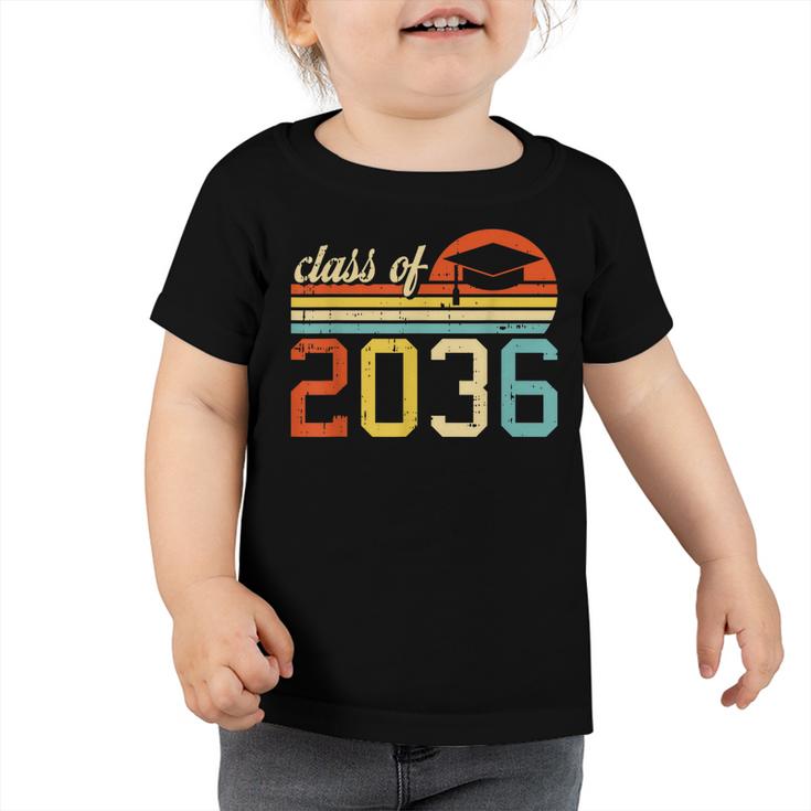 Class Of 2036 Retro Pre-K Kindergarten Preschool Student Toddler Tshirt ...