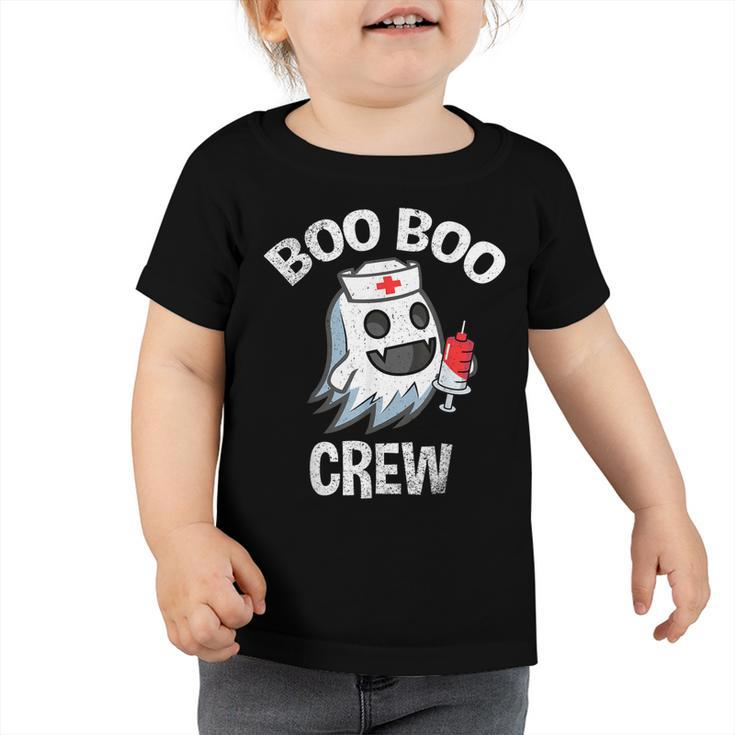 Boo Boo Crew Nurse  Halloween Costume For Women  Toddler Tshirt
