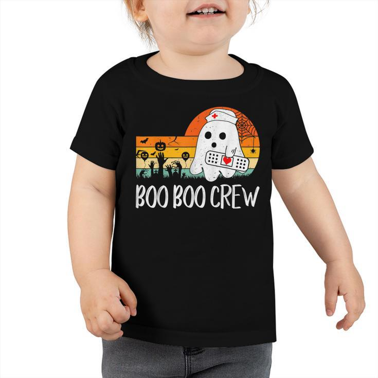 Boo Boo Crew Nurse  Halloween Nurse  For Women  Toddler Tshirt