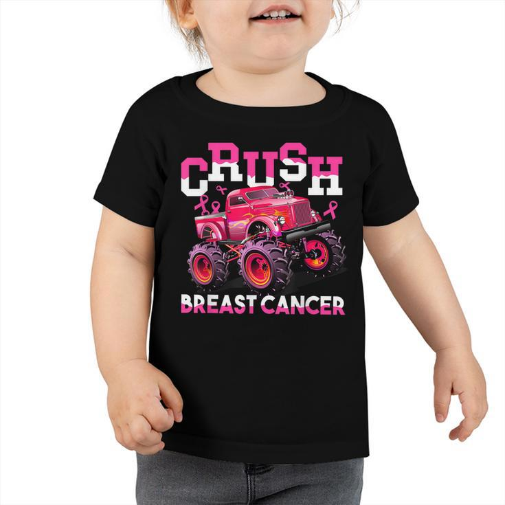 Boys Breast Cancer Awareness  For Boys Kids Toddlers  V3 Toddler Tshirt
