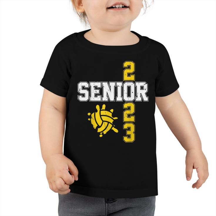 Class Of 2023 Volleyball Graduation Class Of 2023 Senior  Toddler Tshirt