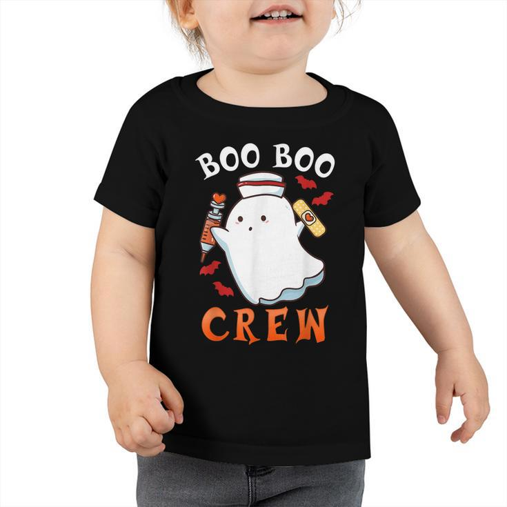Halloween Nurse Boo Boo Crew  Toddler Tshirt