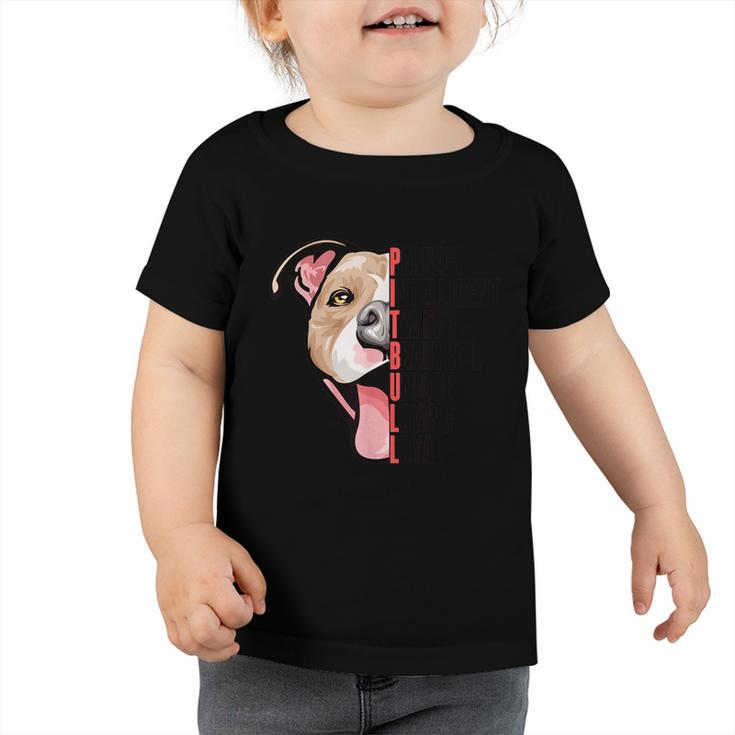 Pitbull Proud Pitbull Owners Top Kids Toddler Tshirt