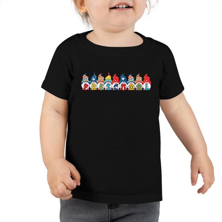 Pregiftschool Gnomies Back To School Gnome Students Teachers Gift Toddler Tshirt