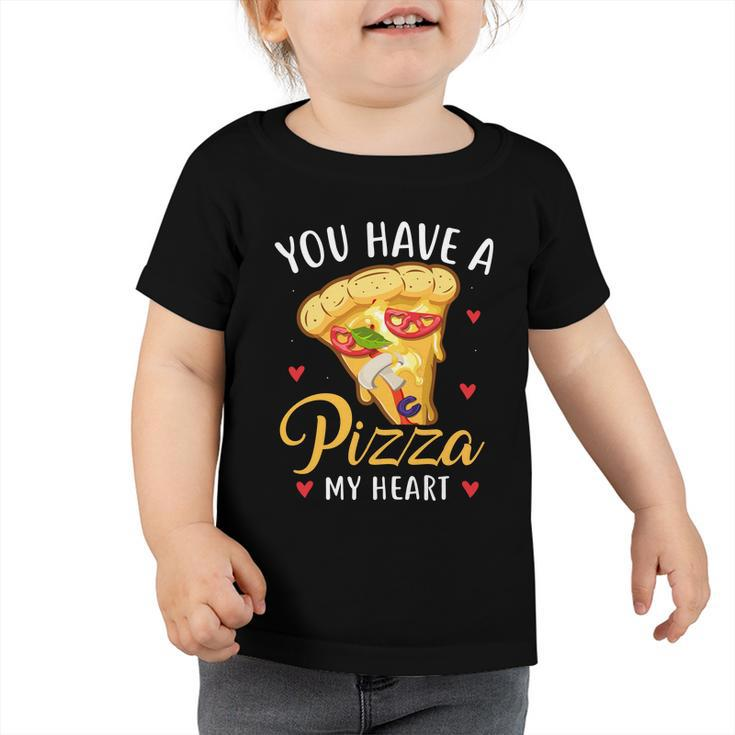You Have A Pizza My Heart Cute Graphic Plus Size Shirt For Girl Boy Graphic Design Printed Casual Daily Basic Toddler Tshirt
