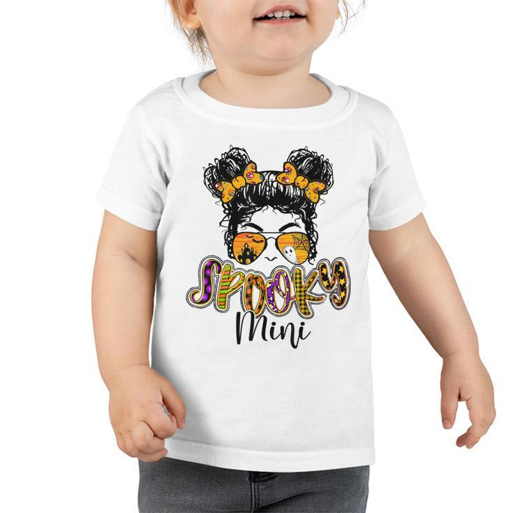 Spooky Mini Halloween Mama Mini Family Matching Costume  Toddler Tshirt