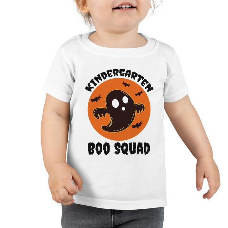 Kindergarten Boo Squad Halloween Teacher Student Gift Ideas Cute Gift Toddler Tshirt