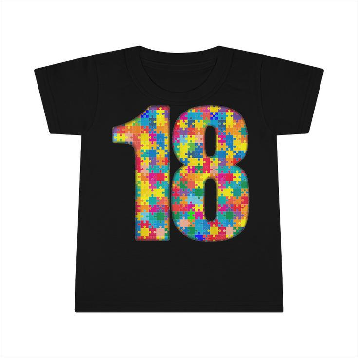 18 Years Old Gifts 18Th Birthday Autism Insert For Boy Girl  Infant Tshirt