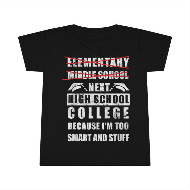 2022 Junior High Graduation Funny Middle School Graduation  Infant Tshirt