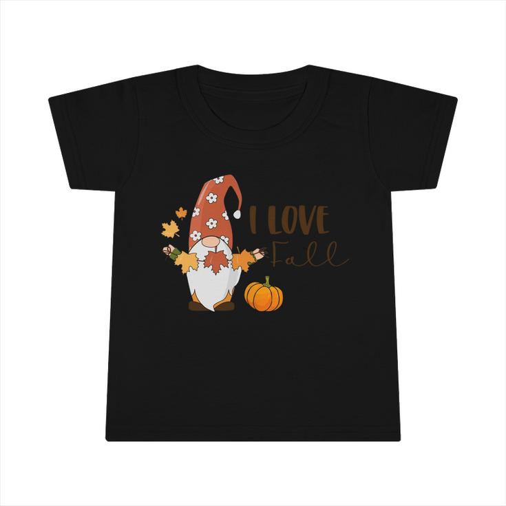 Gnomes Pumpkin I Love Fall Infant Tshirt