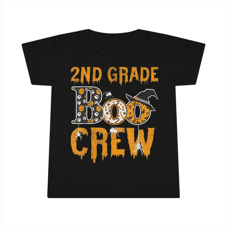 2Nd Grade Teacher Boo Crew Halloween 2Nd Grade Teacher  Infant Tshirt