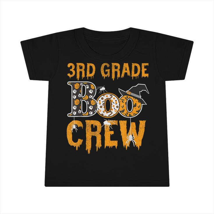 3Rd Grade Teacher Boo Crew Halloween 3Rd Grade Teacher  Infant Tshirt