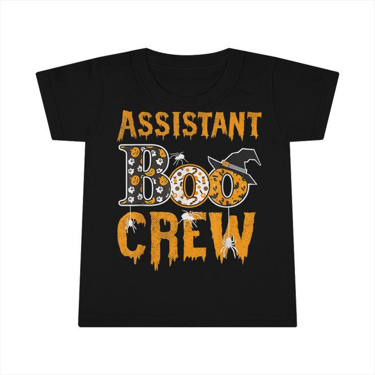 Assistant Teacher Boo Crew Halloween Assistant Teacher  Infant Tshirt