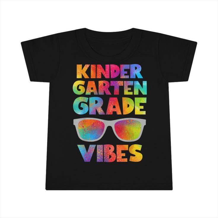 Back To School Kindergarten Grade Vibes Kids Teacher Student  Infant Tshirt