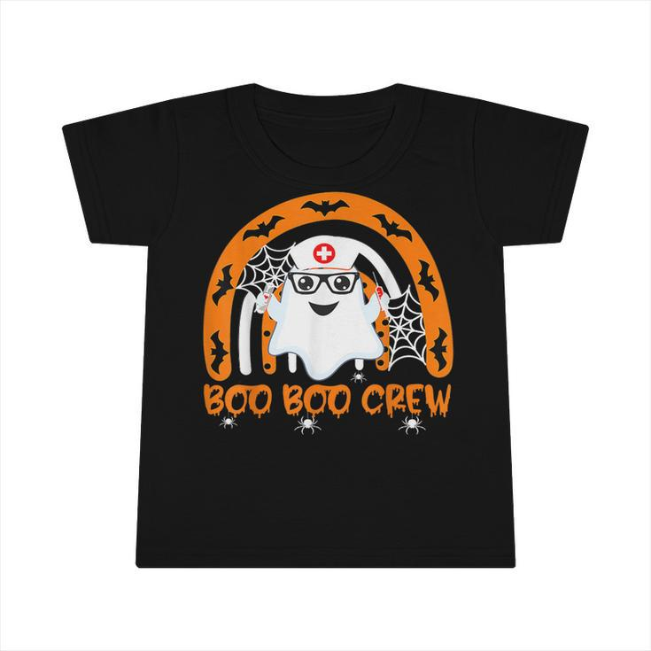 Boo Boo Crew Ghost Doctor Emt Halloween Nurse  Infant Tshirt