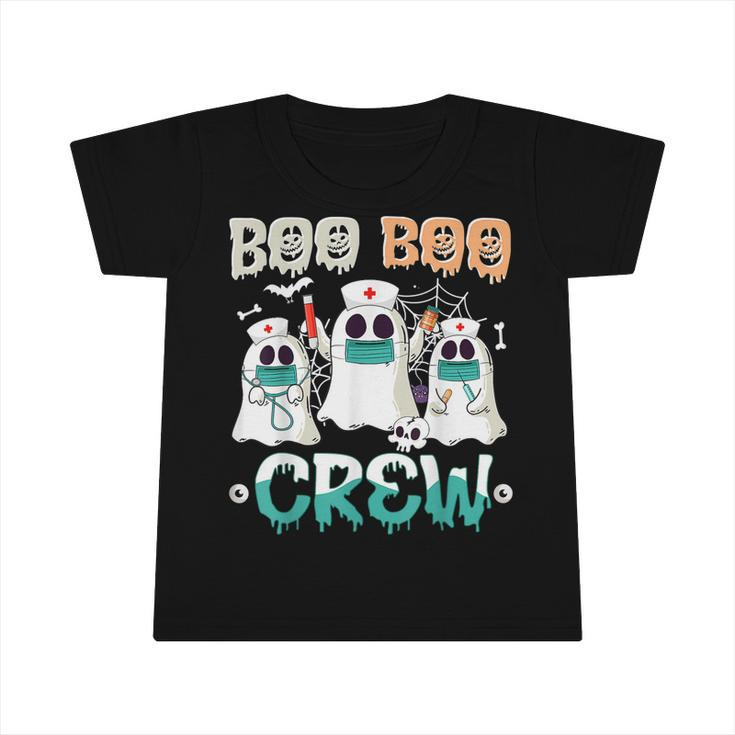 Boo Boo Crew Nurse Halloween Ghost Costume Matching  Infant Tshirt