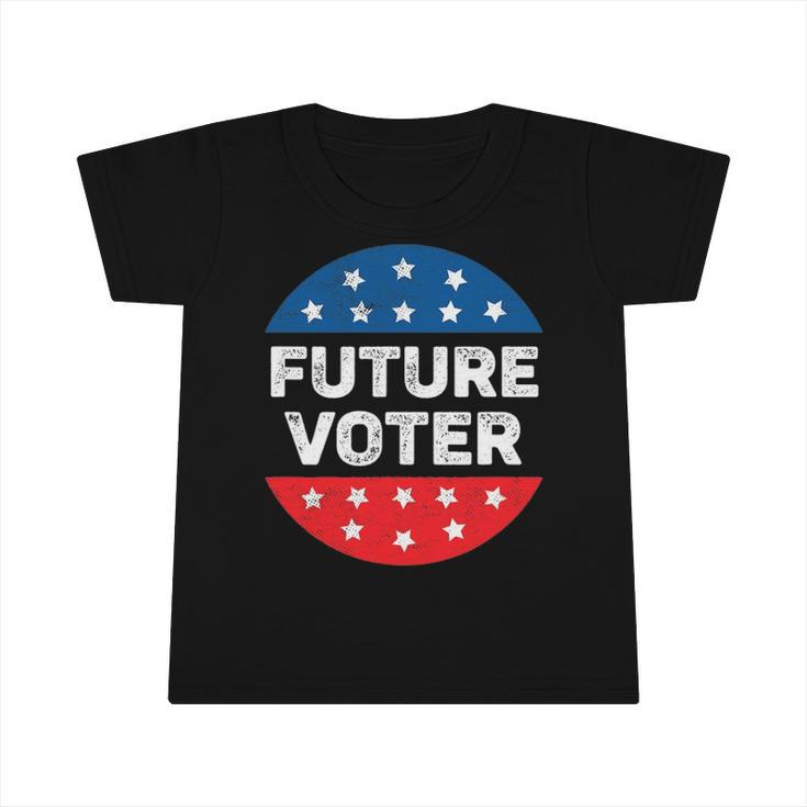 Future Voter Kids Teens Vintage 2022 Election Vote Infant Tshirt