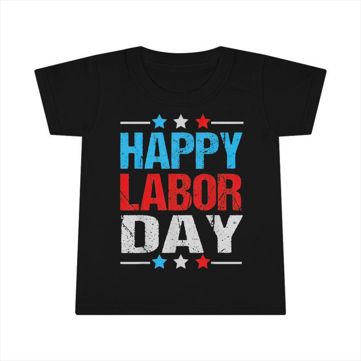 Happy Labor Day Shirt Patriot Happy Labor Day Women Kids Graphic Design Printed Casual Daily Basic Infant Tshirt