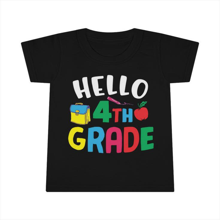 Hello 4Th Grade Back To School V2 Infant Tshirt