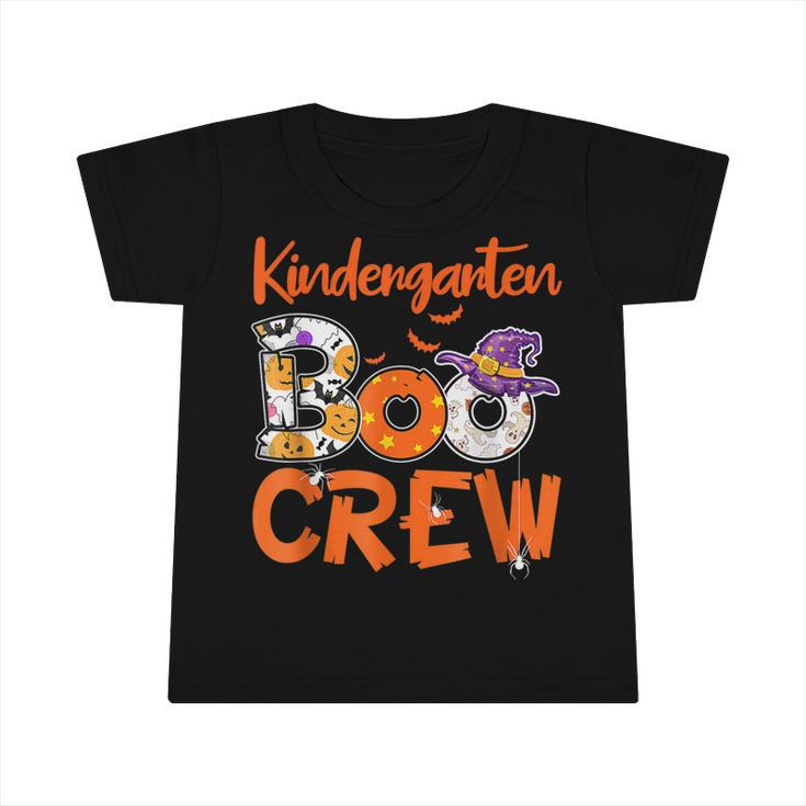Kindergarten Boo Crew Teachers Students Halloween Costume  Infant Tshirt