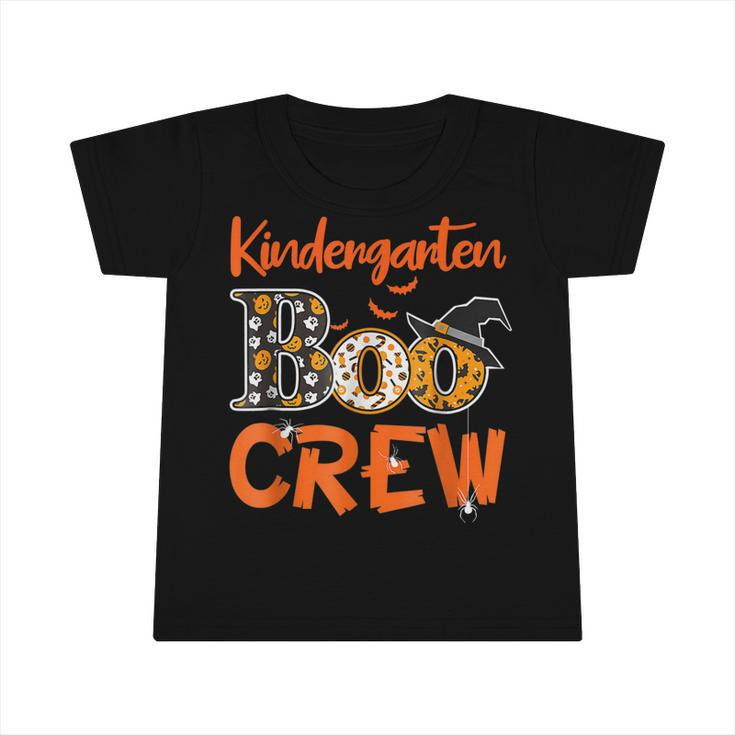 Kindergarten Boo Crew Teachers Students Halloween Costume  V2 Infant Tshirt