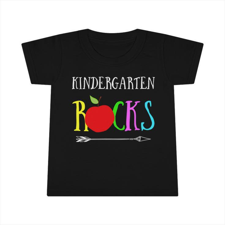 Kindergarten Rocks Toddlers Teacher Appreciation Last Day Cool Gift Infant Tshirt