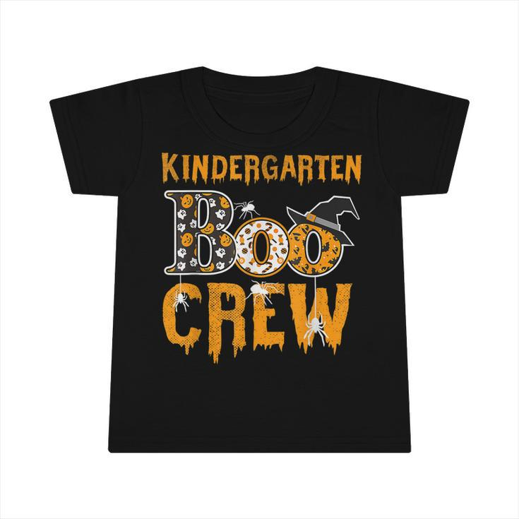 Kindergarten Teacher Boo Crew Halloween Kindergarten Teacher  Infant Tshirt