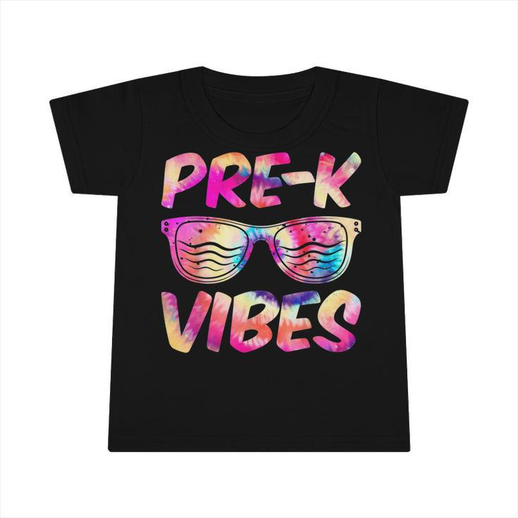 Pre-K Vibes First Day Of Preschool Kids Back To School  Infant Tshirt
