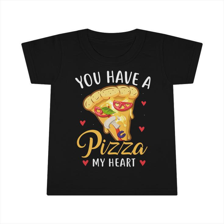 You Have A Pizza My Heart Cute Graphic Plus Size Shirt For Girl Boy Graphic Design Printed Casual Daily Basic Infant Tshirt