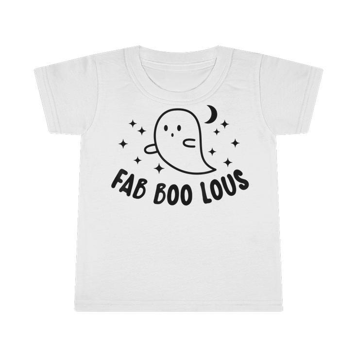 Faboolous Ghost Halloween Costume For Men Women Boo Crew Pun  Infant Tshirt