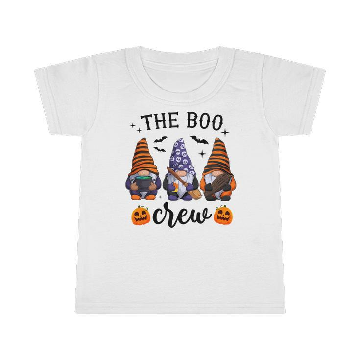 The Boo Crew Gnomes Halloween Pumpkins Infant Tshirt