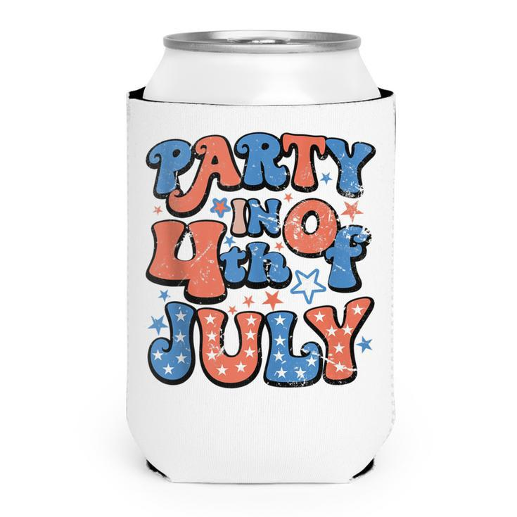 Party In The Usa Fourth Of July  4Th Of July Vintage  Can Cooler