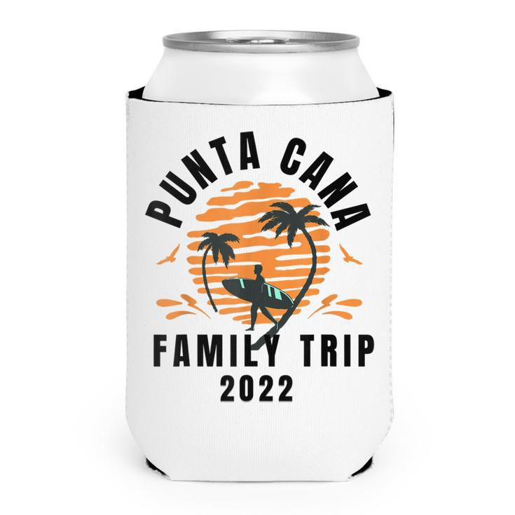 Punta Cana Family Vacation 2022 Matching Dominican Republic  V3 Can Cooler