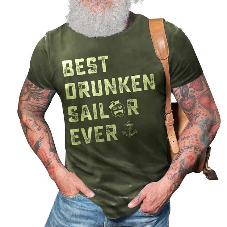 Drunken Sailor V2 3D Print Casual Tshirt