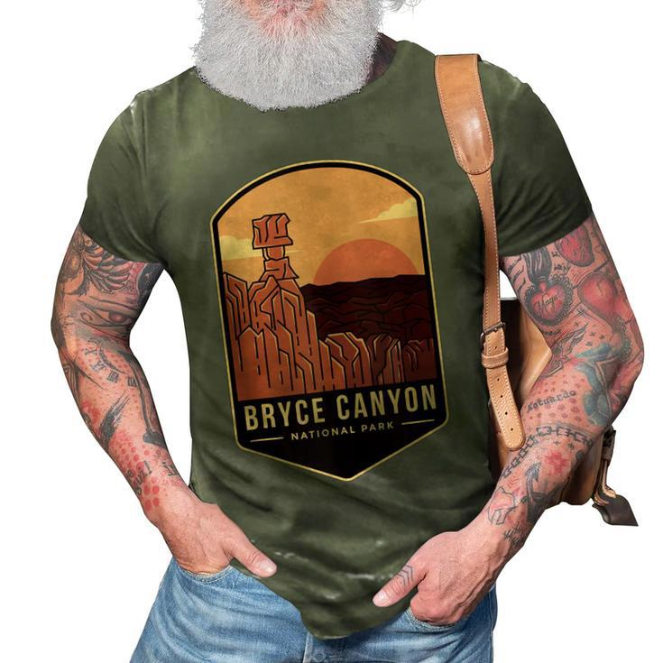 1928 Bryce Canyon National Park Utah  3D Print Casual Tshirt