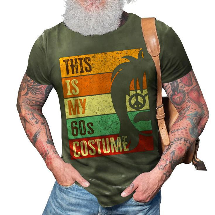 60S Outfit For Men | This Is My 60S Costume | 1960S Party  3D Print Casual Tshirt