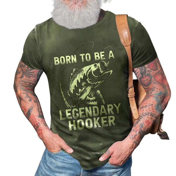 A Legendary Hooker 3D Print Casual Tshirt