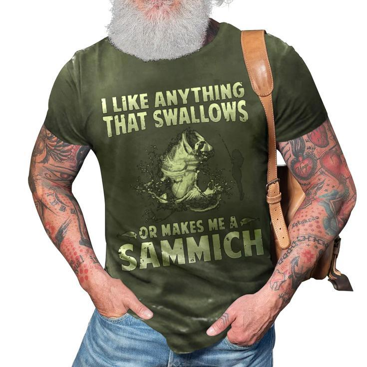 Anything That Swallows 3D Print Casual Tshirt