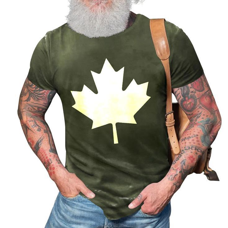 Canadian Flag  Women Men Kids Maple Leaf Canada Day 3D Print Casual Tshirt