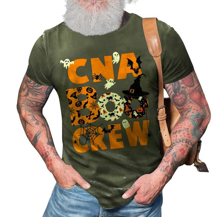 Cna Boo Crew Halloween Funny Nursing  3D Print Casual Tshirt