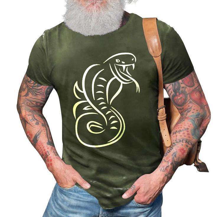 Cobra Snake Animal Lover Gift 3D Print Casual Tshirt