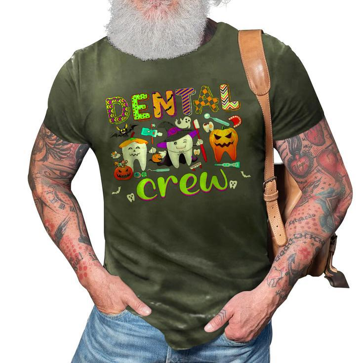 Dental Boo Crew Halloween Funny Dentist Assistant  V3 3D Print Casual Tshirt