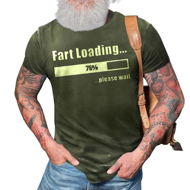 Fart Loading V3 3D Print Casual Tshirt