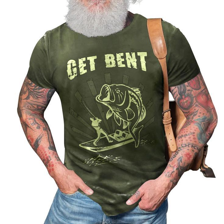Fishing - Get Bent 3D Print Casual Tshirt