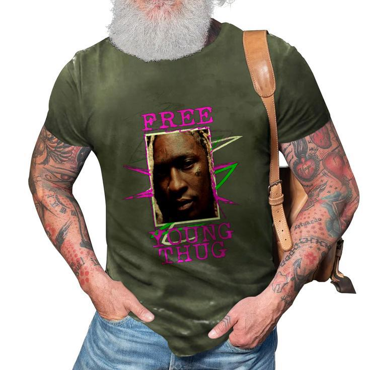 Free Young Thug 3D Print Casual Tshirt
